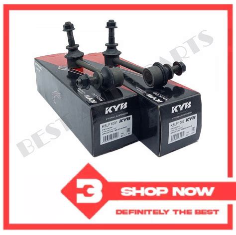 KYB 2pcs Stabilizer Link Front Left Right For Toyota Fortuner