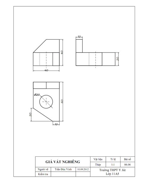 Vẽ Hình Chiếu Thứ 3 Trong Autocad Bí Quyết Và Kỹ Thuật Đơn Giản