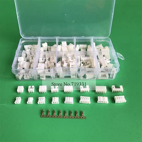 80 Sets Kit In Box 2p 3p 4 Pin 5p 2 0mm Pitch Terminal Housing Pin