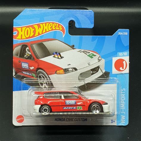 Hot Wheels Honda Civic Custom Niska Cena Na Allegro Pl
