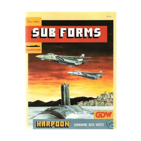 Sub Forms (Harpoon naval wargame rules) - | 9781558780194 | Amazon.com