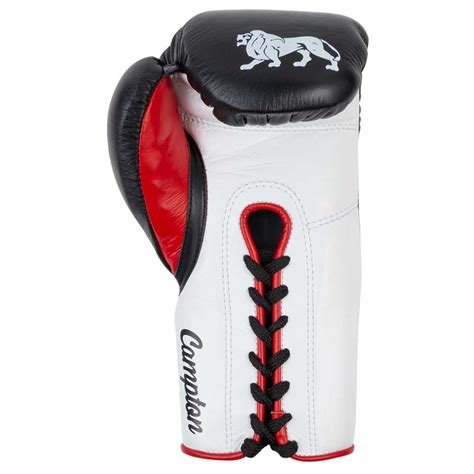 Lonsdale Campton Leather Boxing Gloves Black Traininn