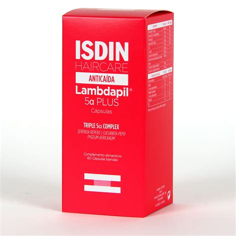 ISDIN Lambdapil 5 Alfa Plus 60 cápsulas Farmacia Jiménez