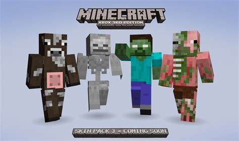 Minecraft Xbox Edition Skin Pack Coming Soon Xboxachievements