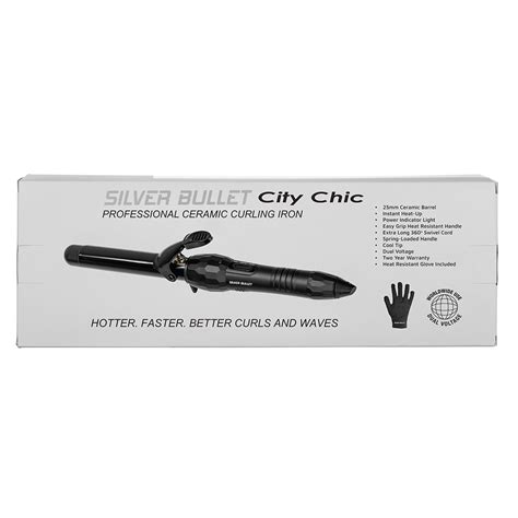 Silver Bullet City Chic Curling Iron 25mm Dateline Imports