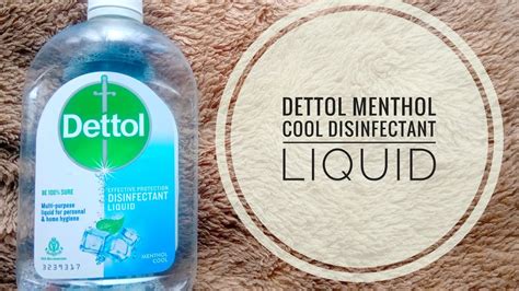 Honest Review Of Dettol Menthol Cool Disinfectant Liquid Youtube