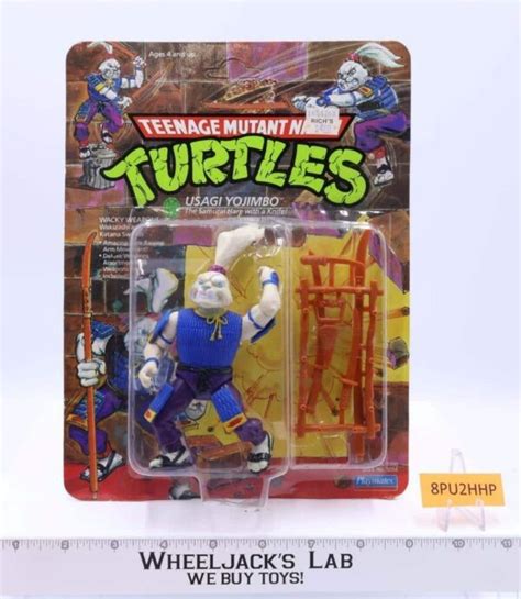 Usagi Yojimbo Teenage Mutant Ninja Turtle Playmates Tmnt 1989 Playmates New Mosc Wheeljacks Lab