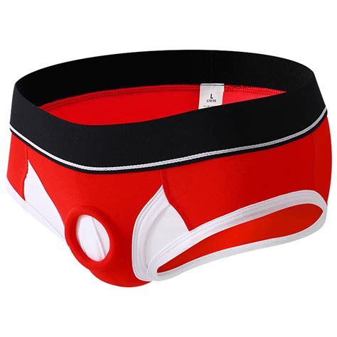 Midwennn Men S Sexy Lingerie Cut Out Pothole Cutton Underwear Lace Lingerie For Women Walmart