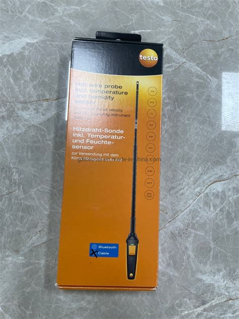 Testo Hot Wire Probe Digital Including Temperature And