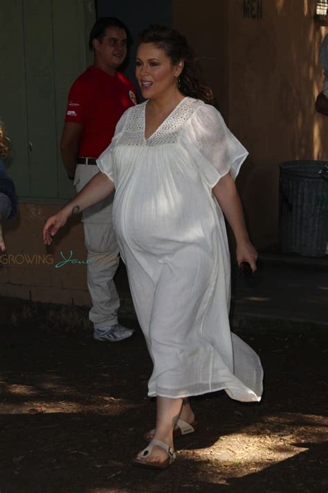 Pregnant Alyssa Telegraph