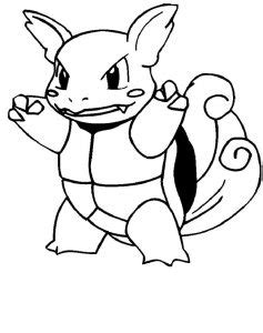 Desenhos Do Squirtle Pokemon Para Imprimir E Colorir