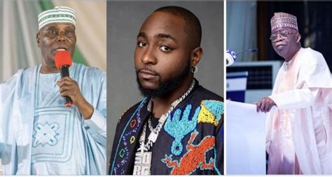 Davido Opens Up On Candidate He Supported In Presidential Election ...