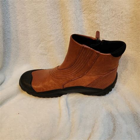 CLARKS MUCKERS RAIN BOOTS WATERPROOF LEATHER CONAC 74306 WM S SZ 6M