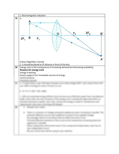 Physical Setting Physics Answer Key 4