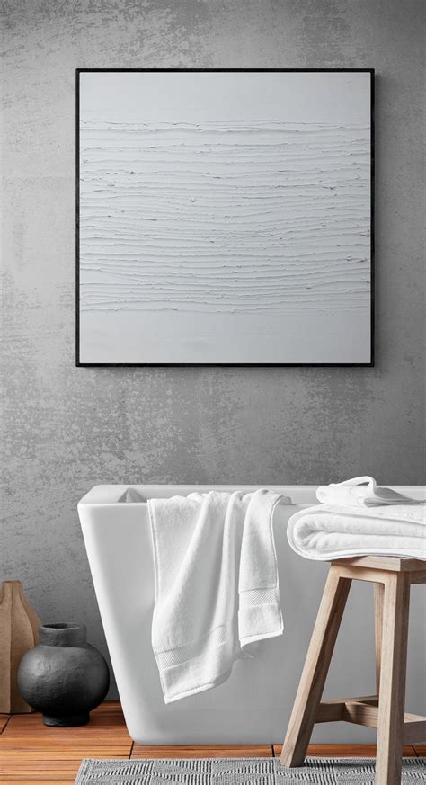 Textured Minimalist Canvas Art Custom Art Home Decor Minimalist Home Wall Art Contemporary ...