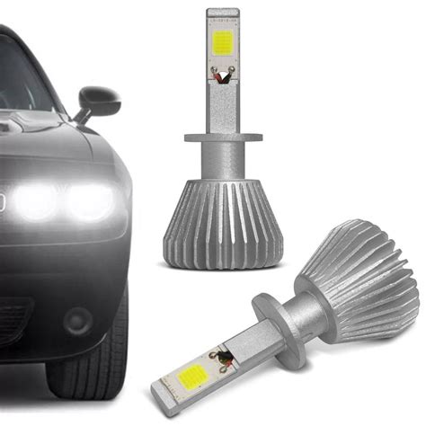 Par Lampadas Super Led D Headlight H K V Lm Efeito X Non