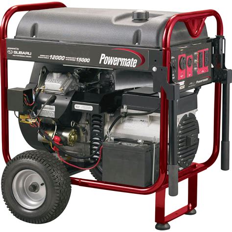 Powermate Portable Electric Start Generator 15 625 Surge Watts