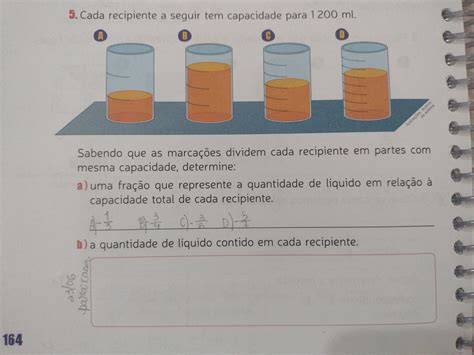 Um Recipiente Capacidade Para Litros Librain