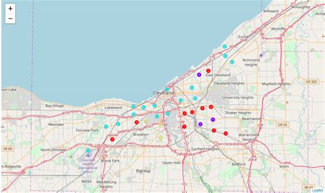 Cleveland Neighborhoods, Venues, and Median Home Values