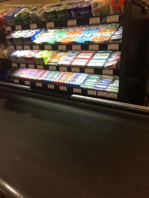 The checkout lanes at my local grocery store have have little lights