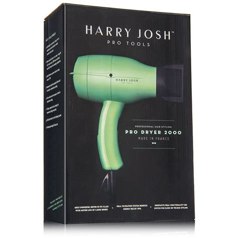 Harry Josh Pro Tools Pro Dryer 2000 3 Piece Town Green