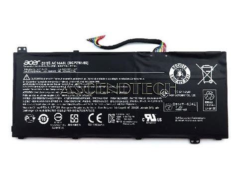 AC14A8L KT 0030G 001 KT0030G001 Acer 11 4V 52 5Wh Battery KT 0030G 001