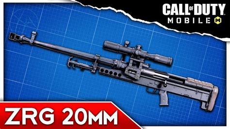 New Zrg 20mm Sniper Will Be Better Than The Dlq 33 In Cod Mobile Zrg