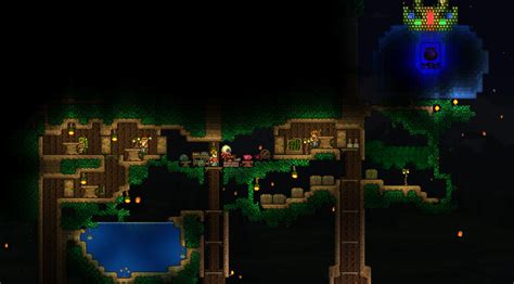 Wip Base Design During Master Mode Summoner Playthrough Rterraria