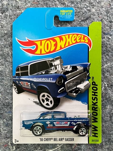 Yahoo オークション 2014 Hot Wheels 55 Chevy Bel Air Gasser ホッ