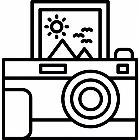 Instant Camera Polaroid Photographer Digital Icon Download On