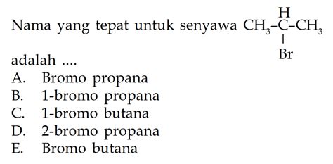 Kumpulan Contoh Soal Struktur Dan Tata Nama Alkana Alkena Dan Alkuna