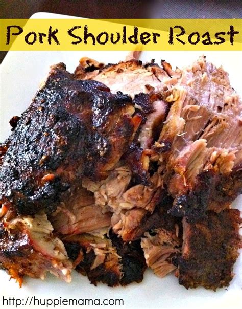 Pork Shoulder Roast Recipe with Caribbean Flavors