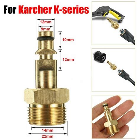 Toolstar Adaptor Untuk Karcher M X Alat Konversi Konektor Cepat