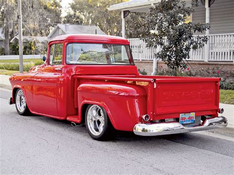 1955 Chevy Stepside Truck True Reflection Hot Rod Network