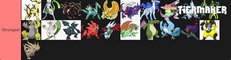 Shiny Legendary Pokemon Tier List (Community Rankings) - TierMaker