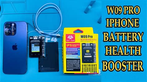 How Boost Iphone Battery Health W09 Pro V3 Programmer Youtube