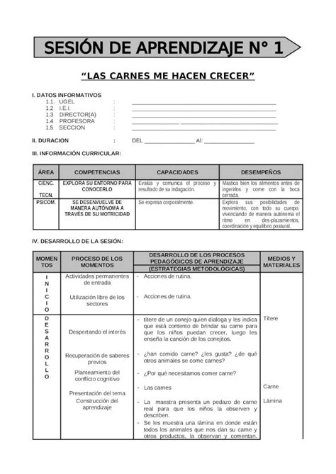 DOC SESION DE APRENDIZAJE MAYO 4 AÑOS DOKUMEN TIPS