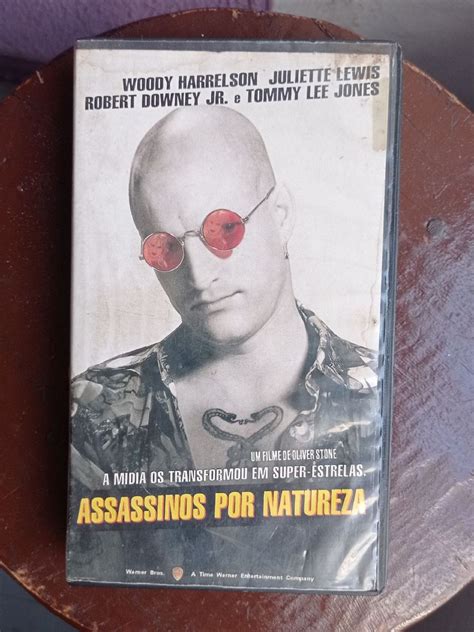 Vhs Filme Assassinos por Natureza Filme e Série Video Usado 81651630