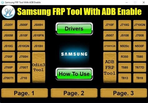 Samsung Frp Tool With ADB Enable Files Free Download - Waqar World 4u