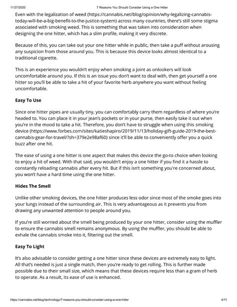 What is a Dugout or One-Hitter and Why Do You Need One? | PDF