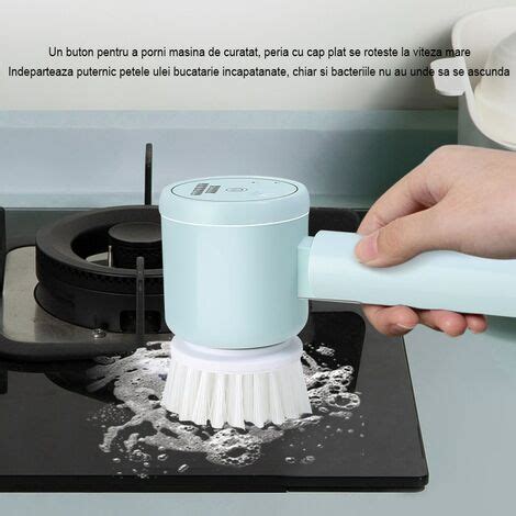 Brosse Lectrique De Nettoyage Domestique T Tes De Brosse