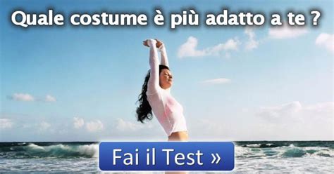 Test Quale Costume Estivo Pi Adatto A Te