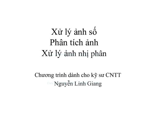 Pdf X L Nh H B Ch Khoa Hn Pgs Ts Nguy N Linh Giang Image