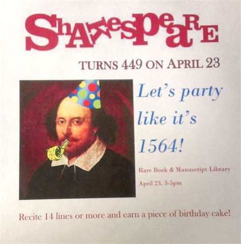 Shakespeare Birthday Quotes Quotesgram