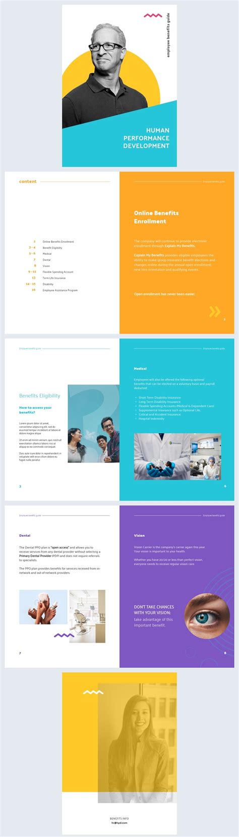 Customizable Employee Benefits Guide Template Flipsnack