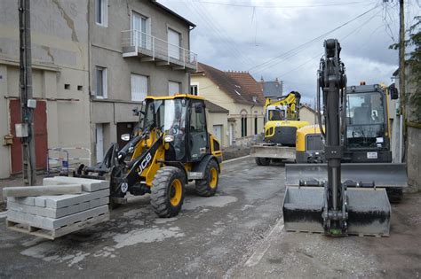 Autun Tour dhorizon des travaux de voirie engagés par la Ville