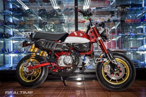 Honda Monkey Dicekoki Pengereman Italia Tampang Jadi Lebih Mewah