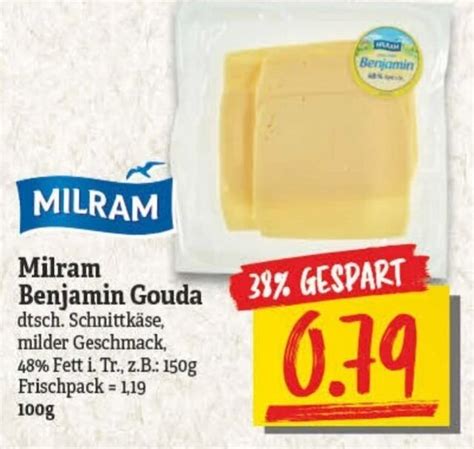 Milram Benjamin Gouda G Angebot Bei Np Discount