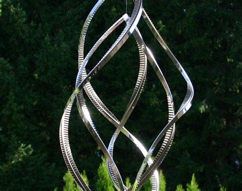 Handmade Stainless Steel Wind Spinners By WindOrnaments On Etsy Wind