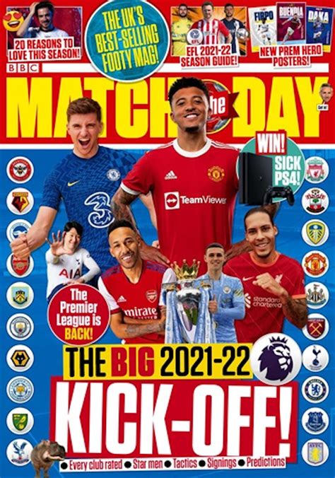 Match of The Day Magazine Subscription UK Offer